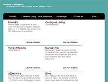 Tablet Screenshot of inredningbelysning.se